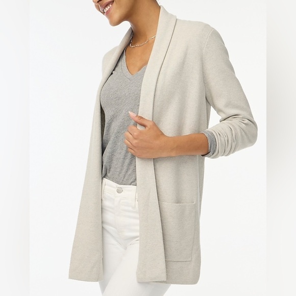 J. Crew Factory Chelsea Sweater Blazer - Picture 1 of 8